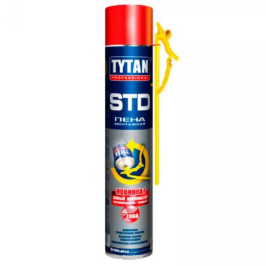 Пена монтажная ЭРГО Tytan Professional STD (750 мл) Пена монтажная ЭРГО Tytan Professional STD (750 мл)