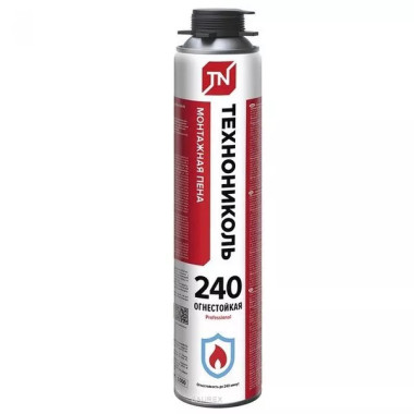 Пена монтажная огнестойкая Технониколь 240 Пена монтажная огнестойкая Технониколь 240
