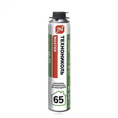 Пена монтажная Технониколь Master 65 всесезонная Пена монтажная Технониколь Master 65 всесезонная