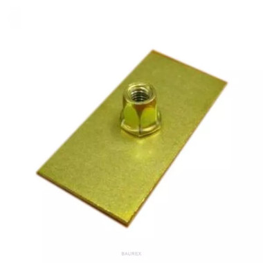 Пластина усиления с гайкой М6 для виброподвесов Пластина усиления с гайкой М6 для виброподвесов