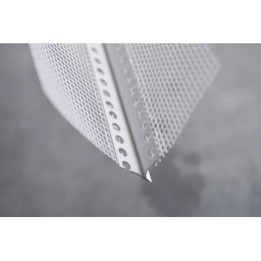 Профиль-капельник ПВХ с арм. сеткой, 2м Профиль-капельник ПВХ с арм. сеткой, 2м