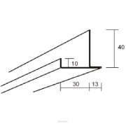 Профиль Connect F-Trim 30 0889 (3000 мм)