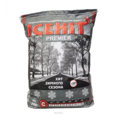 Противогололедный реагент Icehit Premier -31°C (25 кг) Противогололедный реагент Icehit Premier -31°C (25 кг)