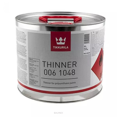 Растворитель разбавитель для красок Tikkurila Thinner 1048 (10 л) Растворитель разбавитель для красок Tikkurila Thinner 1048 (10 л)