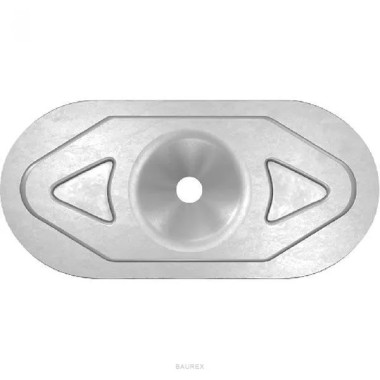 Стальной тарельчатый элемент (СТЭ) Termoclip-кровля 3 / C овальный (400 шт/упак) Стальной тарельчатый элемент (СТЭ) Termoclip-кровля 3 / C овальный (400 шт/упак)