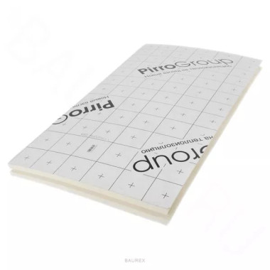 Теплоизоляционная PIR-плита PirroGroup PirroСтена (1200х600х40 мм) Теплоизоляционная PIR-плита PirroGroup PirroСтена (1200х600х40 мм)