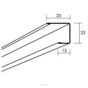Торцевой профиль Connect 0532 (3000 мм)