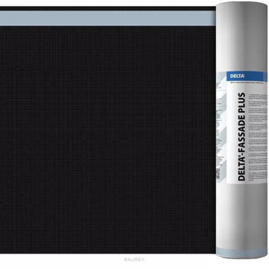 Ветрозащитная пленка Doerken Delta Fassade Plus (1,5х50 м) Ветрозащитная пленка Doerken Delta Fassade Plus (1,5х50 м)