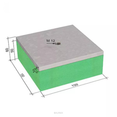 Виброизоляционная опора Виброфлекс SM 120/50 тип A Виброизоляционная опора Виброфлекс SM 120/50 тип A