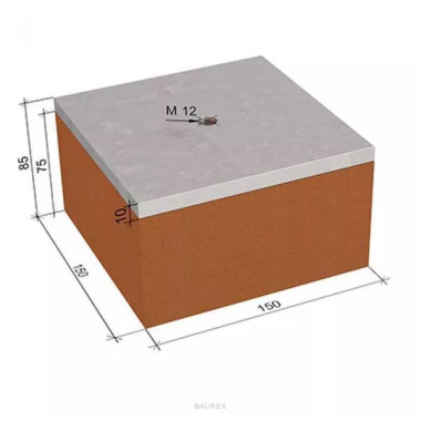 Виброизоляционная опора Виброфлекс SM 250/75 тип A Виброизоляционная опора Виброфлекс SM 250/75 тип A