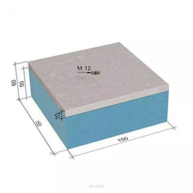 Виброизоляционная опора Виброфлекс SM 60/50 тип A Виброизоляционная опора Виброфлекс SM 60/50 тип A