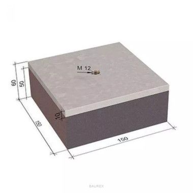 Виброизоляционная опора Виброфлекс SM 940/50 тип A Виброизоляционная опора Виброфлекс SM 940/50 тип A