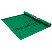 Влаго-ветрозащитная однослойная мембрана с двумя клеевыми Megaflex Siding (A) (ш 1.6, 70м2)