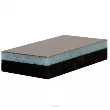 Звукоизоляционная панель Teplofonik 20 (2000х600х20 мм) Звукоизоляционная панель Teplofonik 20 (2000х600х20 мм)