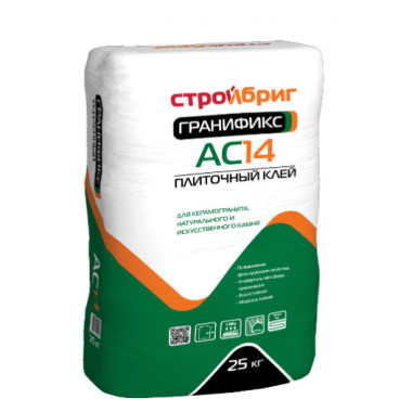 СТРОЙБРИГ ГРАНИФИКС АС14 Плиточный клей СТРОЙБРИГ ГРАНИФИКС АС14 Плиточный клей